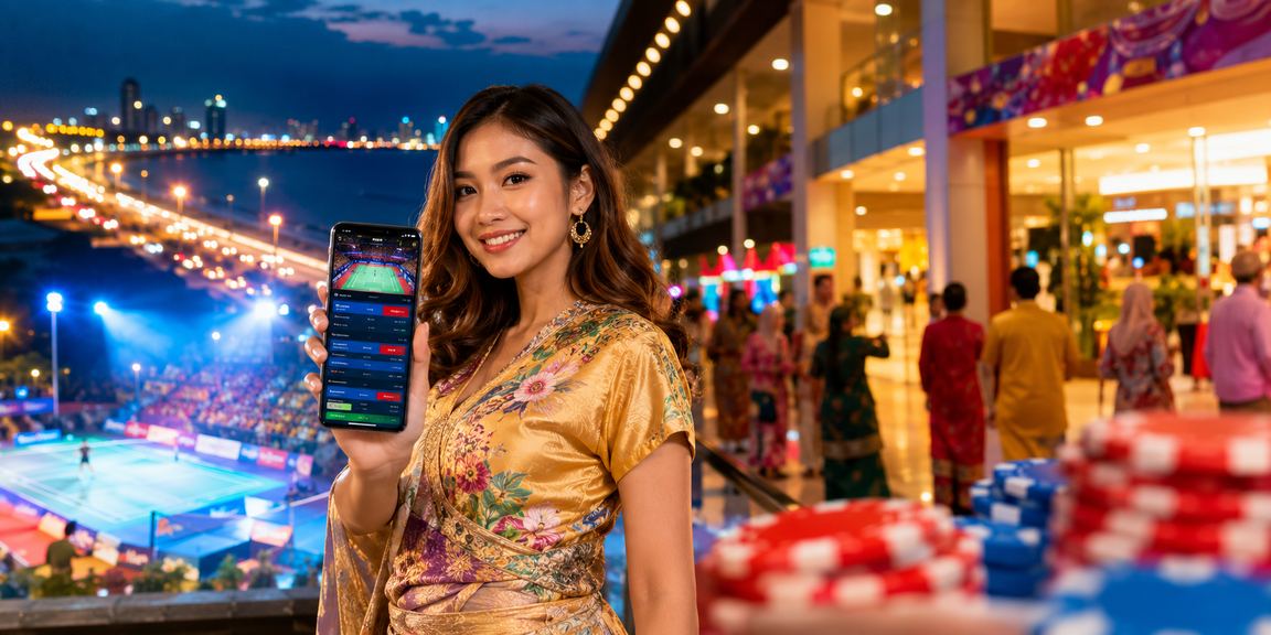 Pengguna Malaysia membaca soalan lazim ss2 pada aplikasi mudah alih